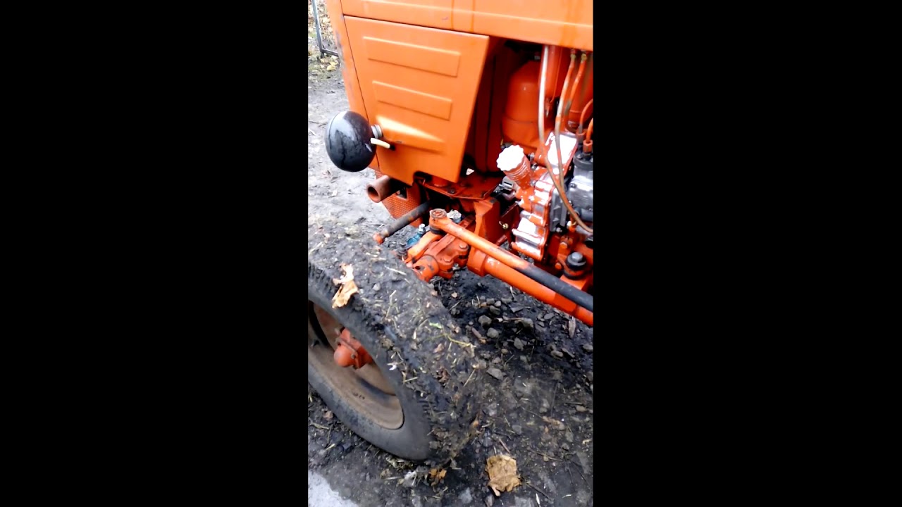 Гидроруль на т 25;ГУР Т25;установка насоса дозатора ;часть 1гидравлика.переделка рулевого управления