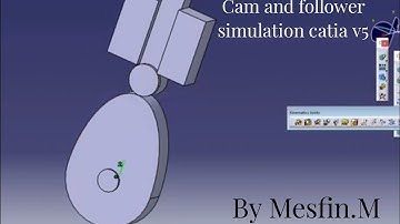 14 DMU kinematics cam and follower simulation using catia v5