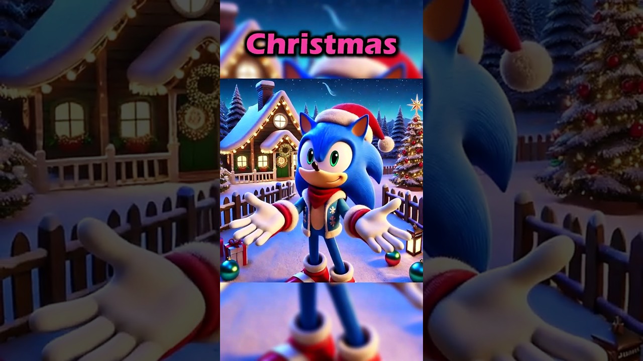 Sonic Christmas Party 🎄😂