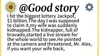 I hit the biggest lottery Jackpot, $1 billion.The day I was supposed to claim it,my wife
