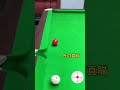 A must-read for billiards beginners The edges of the two balls are aligned and scoring a g