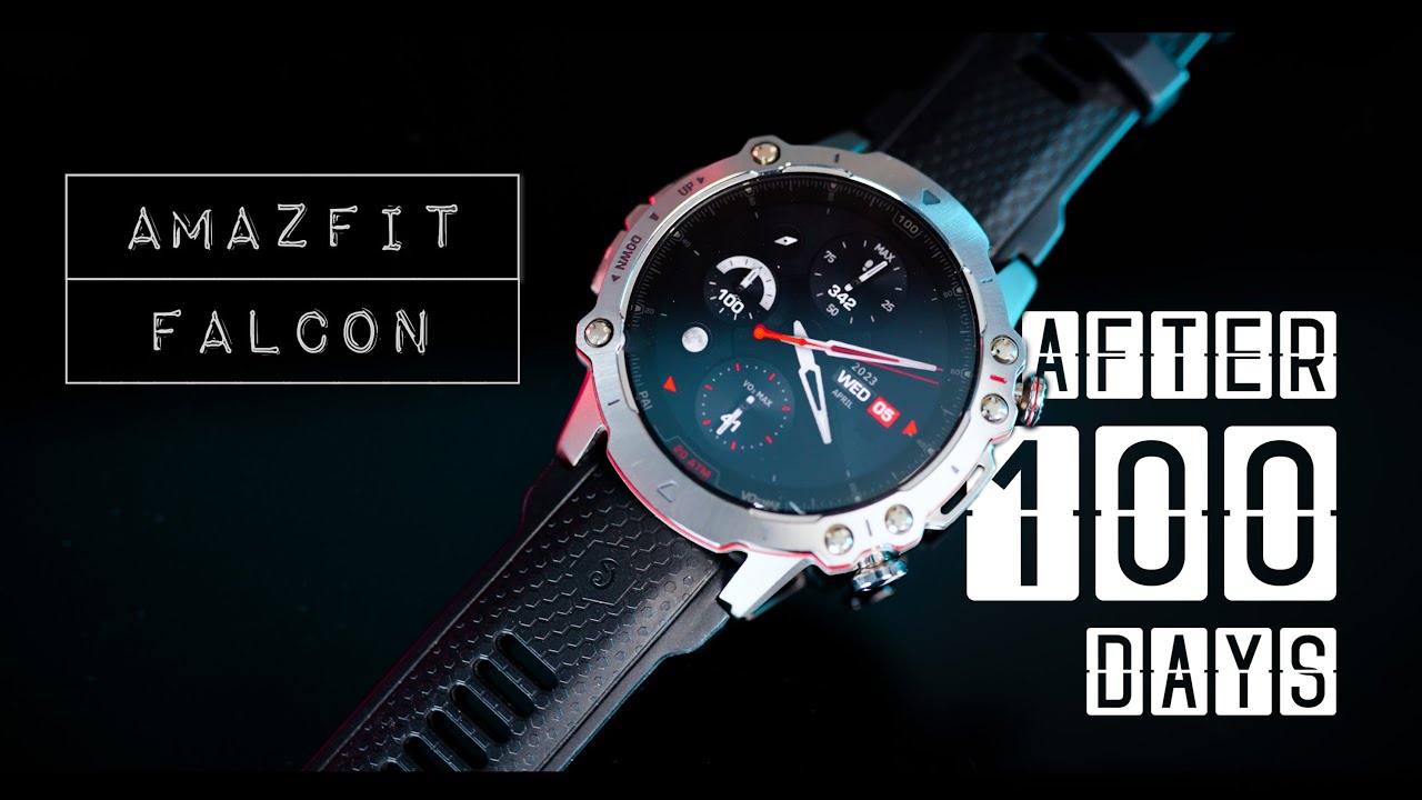 Amazfit Falcon Premium Military Smart Watch, Offline Map Support, Titanium  Body, 14 Days Battery Life, Dual-Band & 6 Satellite Positioning, Strength