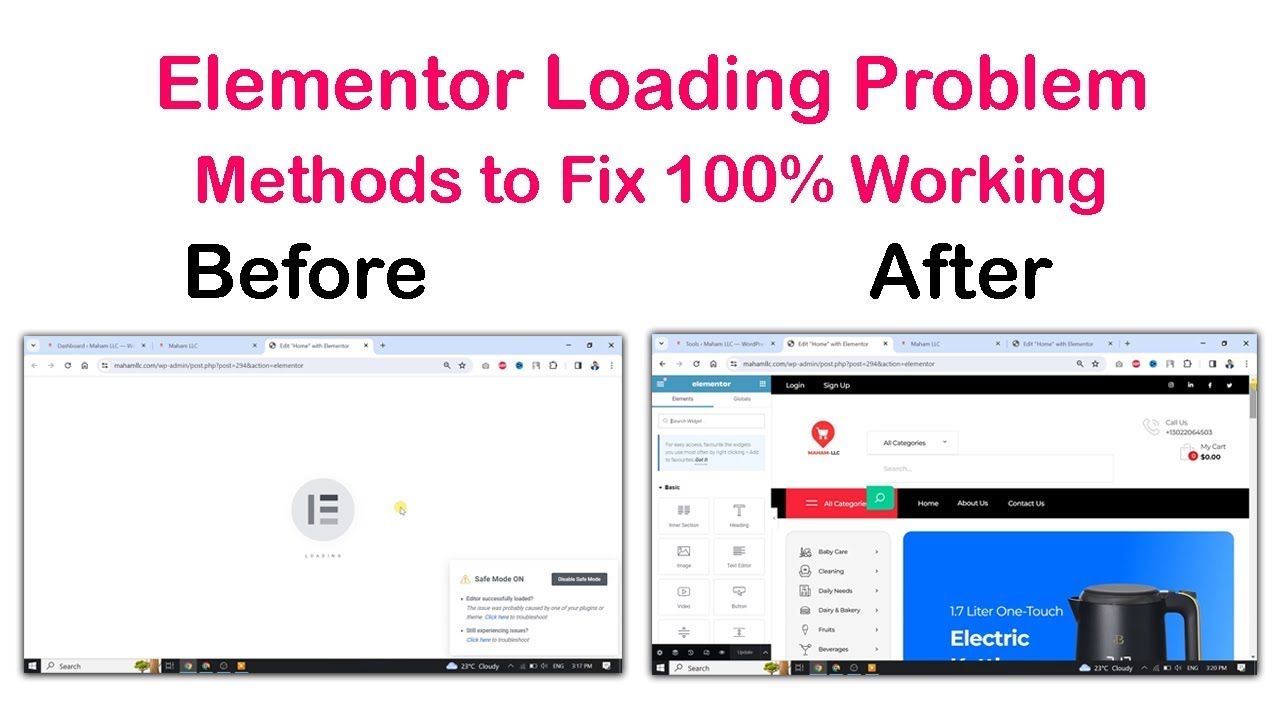Elementor Loading Problem | Elementor Not Working | Elementor Enable ...