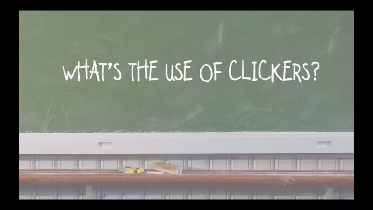 What's the use of clickers? YouTube