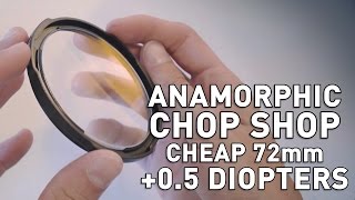 Cheap 72mm +0.5 Diopters for Anamorphic Lenses