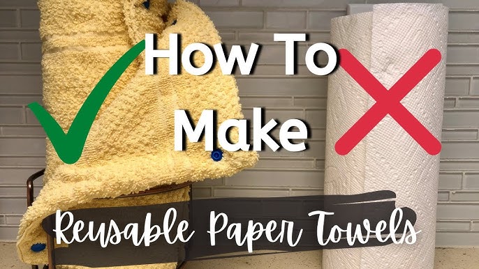 How to Make a Fabric Paper Towel Roll 