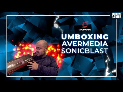 AVerMedia SonicBlast Gaming Sound Bar GS331 Unboxing