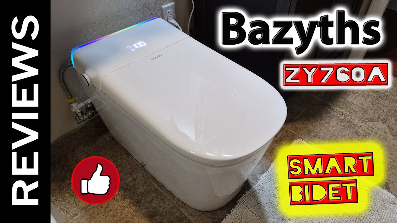 Bazyths ZY760A Smart Bidet Toilet Review | 2025 - YouTube