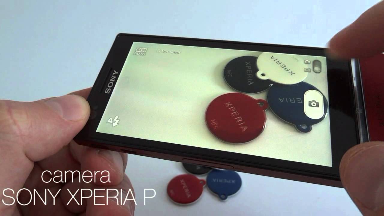 SONY XPERIA P hands on