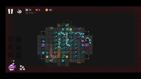 Android game "Infinitode 2" - Daily quest DQ8 - 96182 points (final part only)