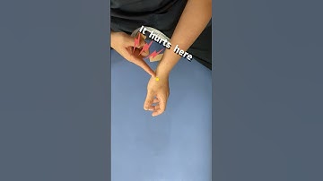 Self taping for pain at base of thumb  #carpometacarpaljoint #taping #Tenosynovitis