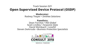 DZ1: Open Supervised Device Protocol (OSDP)