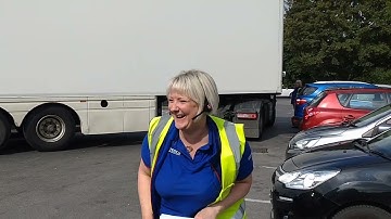Tesco delivery driver technique. 14.9.23