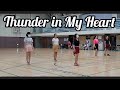 Thunder in My Heart Line Dance - Maggie Gallagher