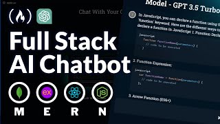 Ai Saas Chat Bot Using Mern Stack – Tutorial