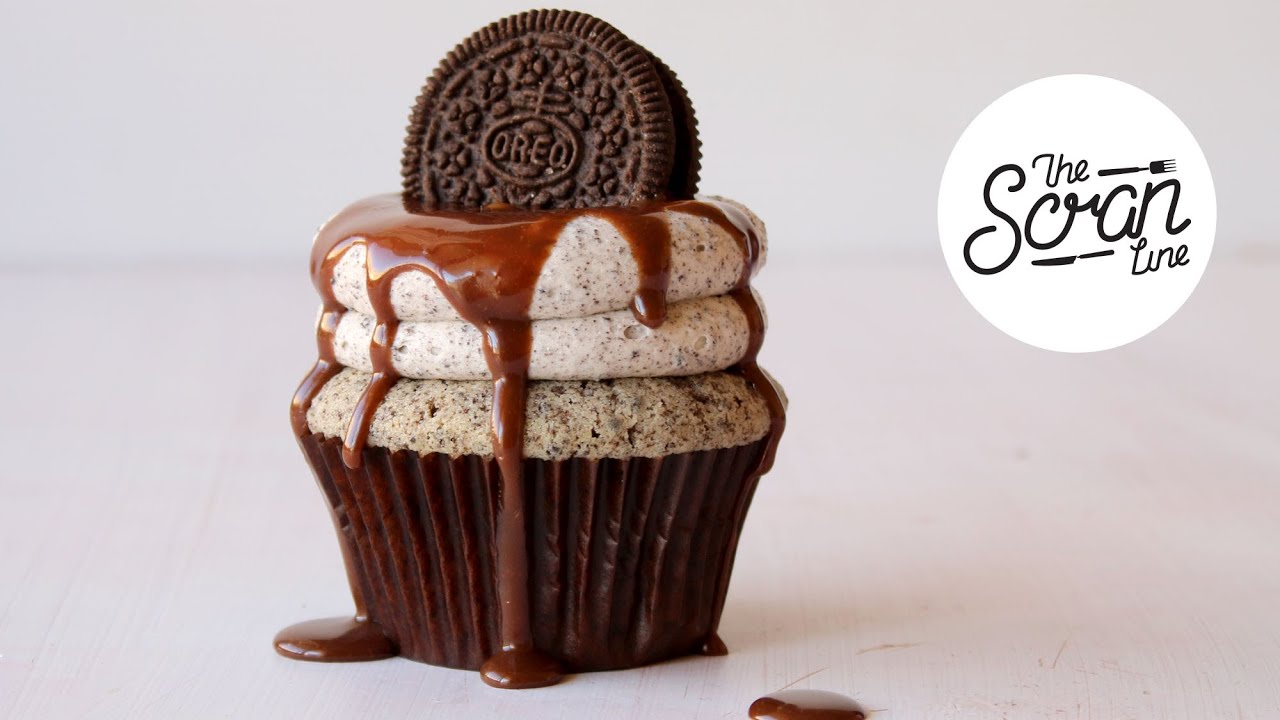 COOKIES & CREAM CUPCAKES The Scran Line YouTube COOKIES & CREAM CUPCAKES The Scran Line YouTube