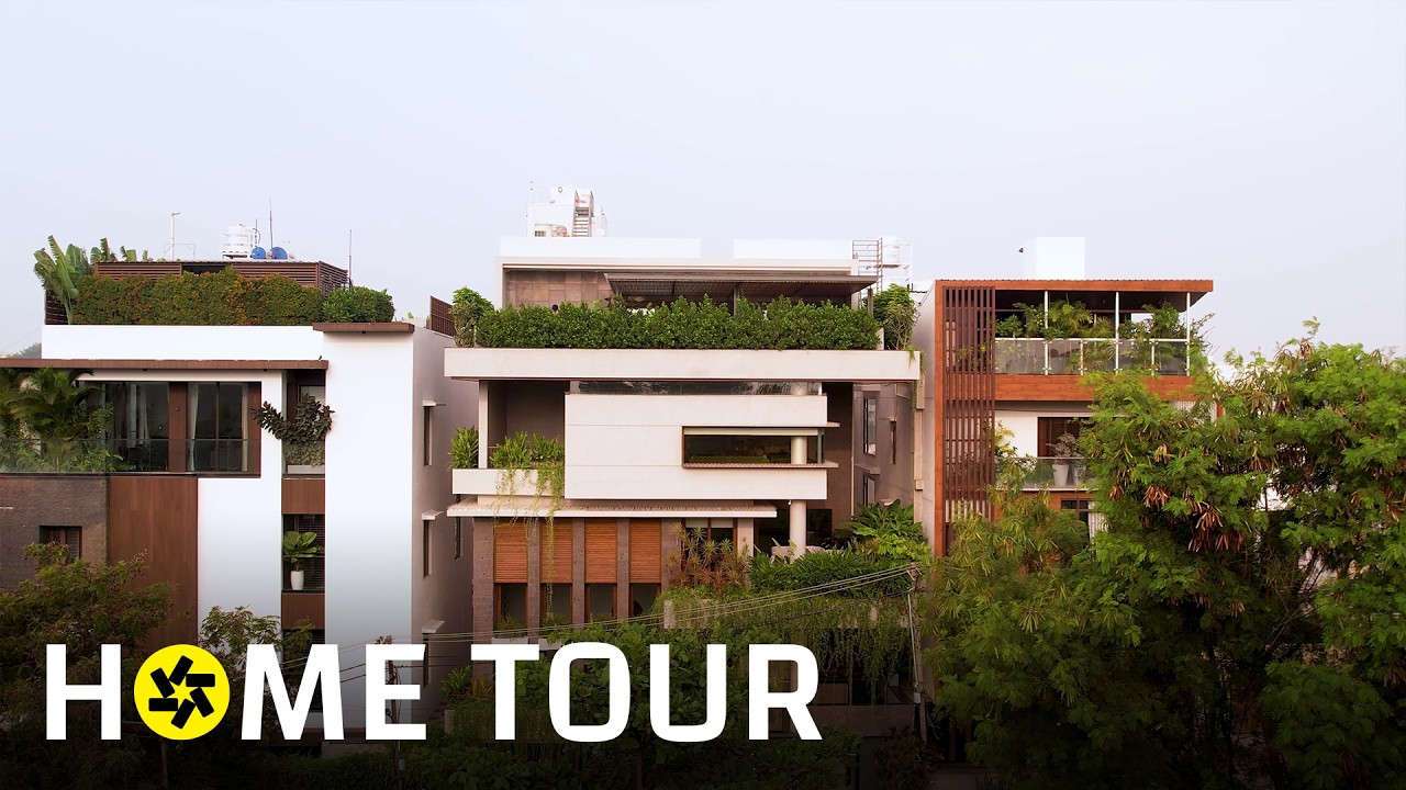 A 4000 Sq. Ft. Modern Courtyard Home in Bengaluru (House Tour)