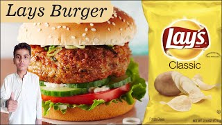 Latest Lays Classic Burger Recipe | Simple Tasty Food | Best Easy Recipe