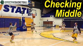 Checking Middle - Basketball Move with Rob Senderoff