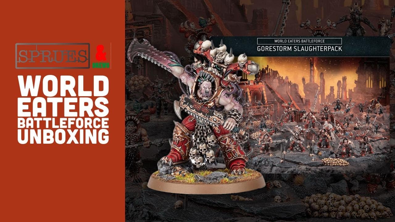 Warhammer 40k: World Eaters Battleforce: Gorestorm Slaughterpack