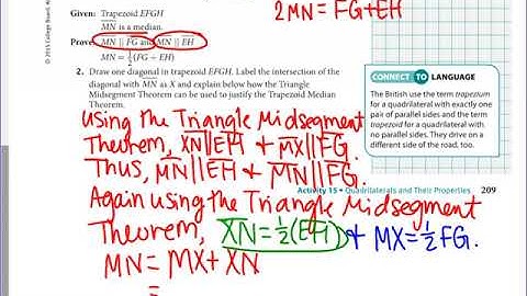 SpringBoard Geometry Unit 2 Lesson 15-2