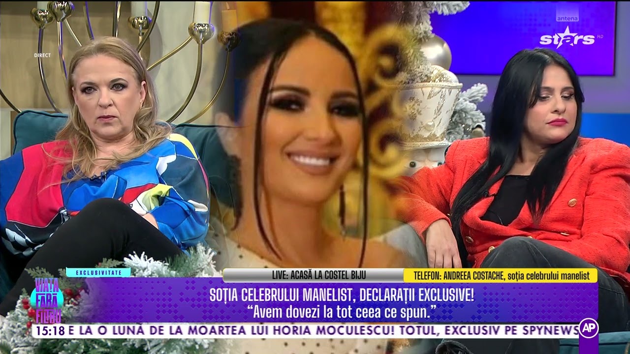 SOȚIA LUI COSTEL BIJU, DECLARAȚII EXCLUSIVE!