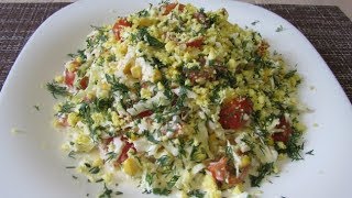 Салат с молодой капустой ✧ Очень просто и вкусно Салат с молодой капустой ✧ Очень просто и вкусно