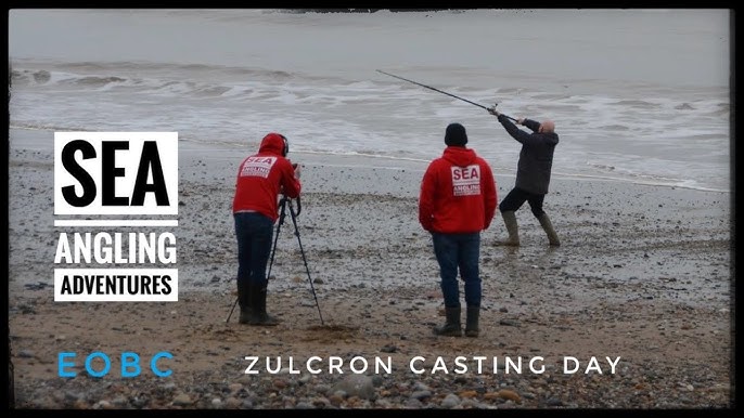 Sea Fishing Videos UK  Zulcron Rods demonstration morning 