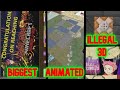 I build a map art everyday for a year  full compilation