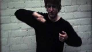 On the set of Mansun's 'Stripper Vicar', 1996