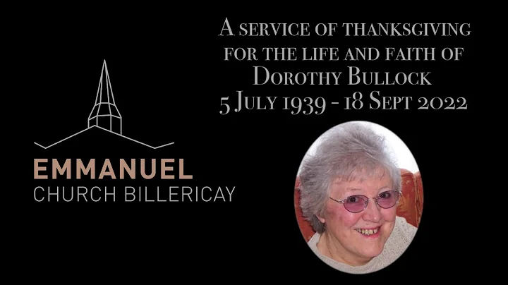 10 October 2022 - Dorothy Bullock