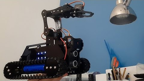 Adeept Rasp Tank robot - asembled and working