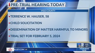 Charged with child solicitation, Terre Haute man appears in court