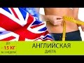 АНГЛИЙСКАЯ диета на 21 день/МЕНЮ с тарелочками