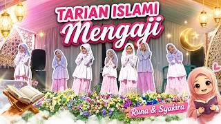 Tarian lagu Mengaji - Runa&Syakira (Sanri Putri MDTU Al-Mubtadi'in)