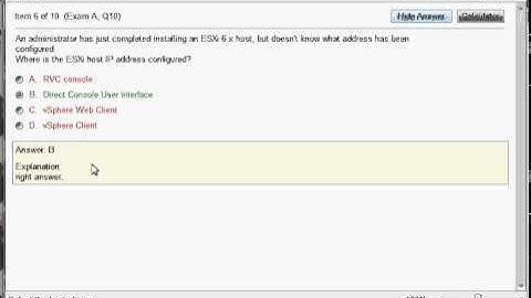 2V0-620 vSphere 6 Foundations Beta Exam