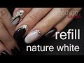 almond refill matt nailart - naildesign - nothing but nails