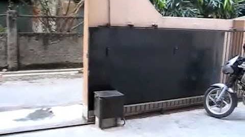 Smartpower sliding gate demo