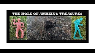 The Hole Of Amazing Treasures - Antiques - Bottle Digging - Toys - Pinocchio - Disney - Boxing -