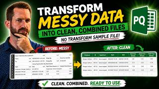 How to Clean and Combine Messy Data in Power Query Using a Custom Function