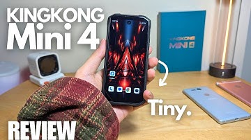 REVIEW: Cubot KingKong Mini 4 - Compact Mini Rugged Smartphone is Cool and Nostalgic!
