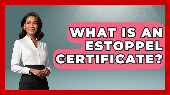 What Is An Estoppel Certificate? - America First Democrats