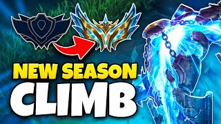 NEW RANKED CLIMB SERIES! WHAT RANK CAN I GET IN SPLIT 2?