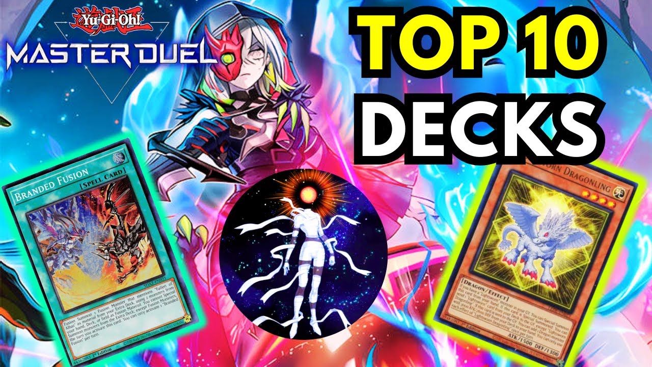 LOS 10 MEJORES DECKS DEL MES - Yu-Gi-Oh! Master Duel 2025 - YouTube