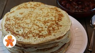 Russian Yeast Pancakes