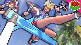 TRACER RACING TOURNAMENT! | Overwatch Custom Game