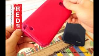 Nuoku GRACE Series Exclusive Genuine Leather Case for Galaxy Note 2 N7100