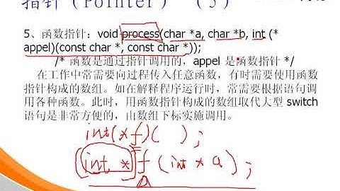 03C编程进阶 4函数指针
