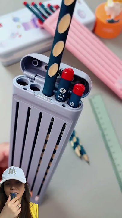 VIRAL PENCIL BOX ⁉️WHY IS IT BLUE 😍😱