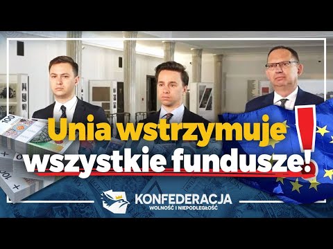 Wstrzymanie wszystkich środków unijnych dla Polski staje się faktem!